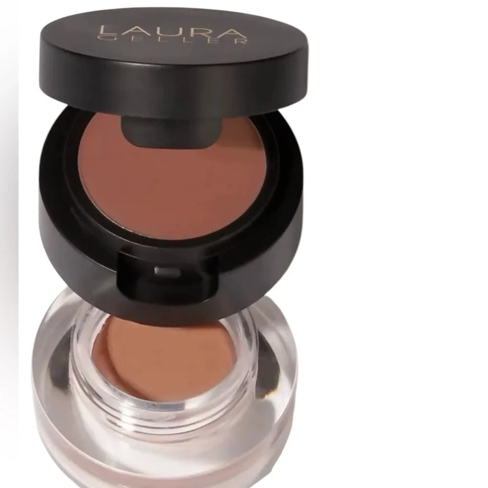 💎 Laura Geller Double Shot Cream & Powder Eyeshadow Duo Espresso New In Box